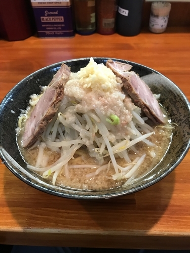 「ラーメン」@ラーメン梅 梅島店の写真