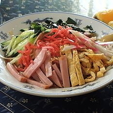 「冷し中華780円」@富久栄楼の写真