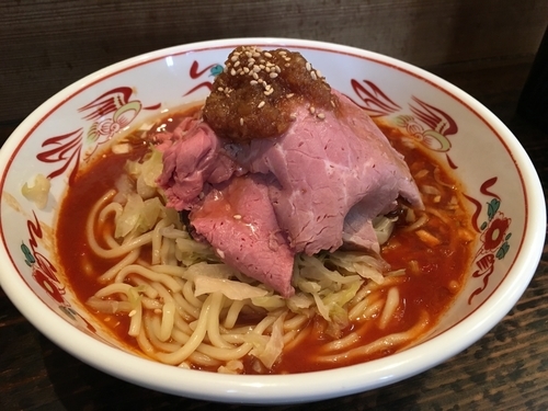 「トマトそばローストビーフのせ 肉増し」@ぐるまん野州男の写真