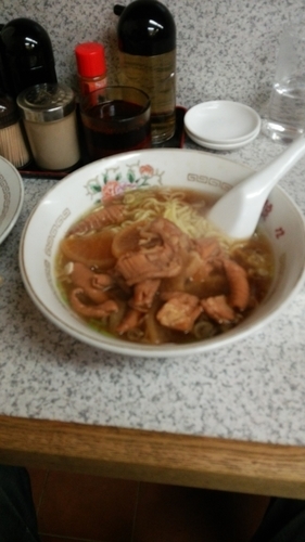 「ホルモンラーメン」@娘々 北浦和店の写真