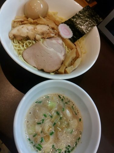 「【限定】コク鯛焼干しつけそば　1000円」@おおぜき中華そば店の写真