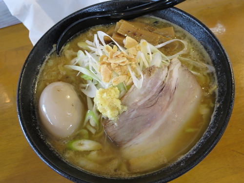 「味玉香味津軽味噌ラーメン　900円」@Noodle shop Yanの写真
