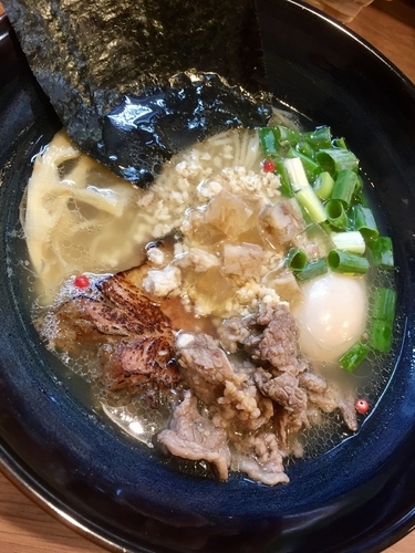 「極-Kiwami-塩SOBA￥890→クーポン券で無料」@麺家 Shumen Doushiの写真