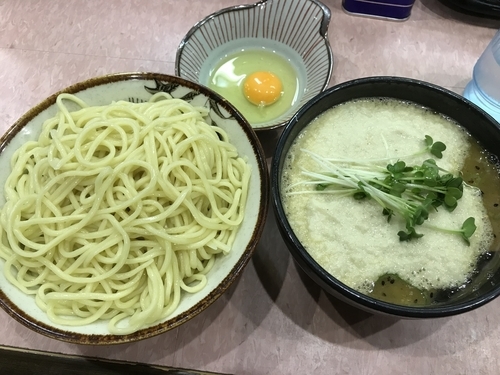 「【限定】わさび入りもりとろろ850円 生卵50円」@所沢大勝軒の写真