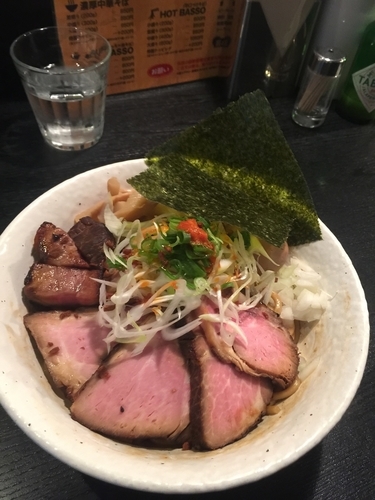 「まぜそば」@BASSO ドリルマンの写真