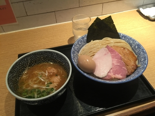 「特製濃厚魚介つけ麺」@麺屋 一燈の写真