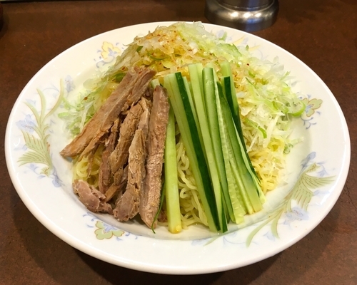 「冷し葱そば」@鶏舎の写真