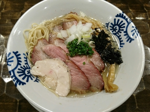 「【限定】煮干そば」@特級鶏蕎麦 龍介の写真