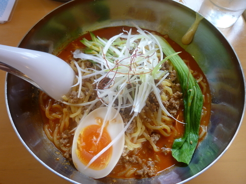 「冷やし坦々麺」@ら～麺屋 めん丸 高田店の写真