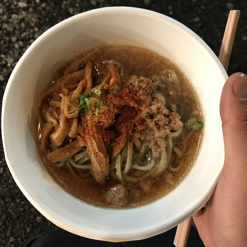 「にくそぼろうどん COOL（じろえんどん）」@FUJI ROCK FESTIVAL'17の写真