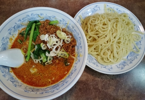 「担々つけ麺　810円」@らーめん花の華 上野店の写真
