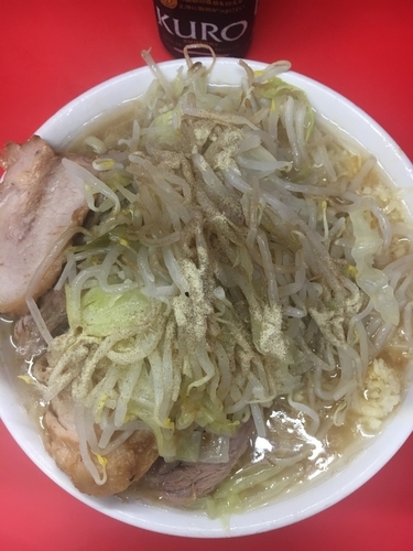 「小ラーメン豚入」@ラーメン二郎 松戸駅前店の写真