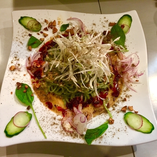 「【期間限定】豆乳で仕上げた冷やし担々麺 ￥850」@中華蕎麦 瑞山（ZUIZAN）の写真