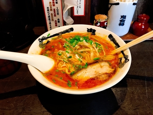 「カラシビ味噌らー麺」@カラシビ味噌らー麺 鬼金棒の写真