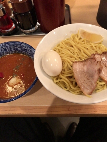 「チリトマトチーズつけ麺（960円）」@北海道 恵比寿の写真