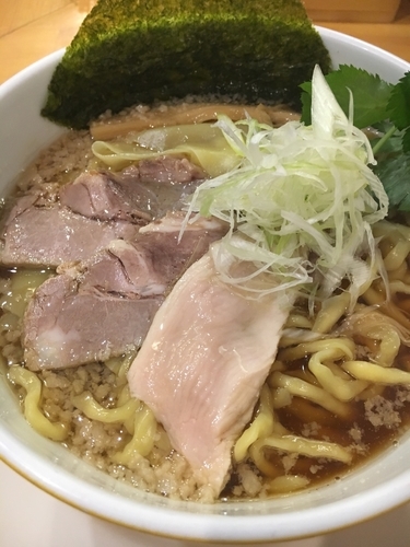 「ワハハ煮干そば(大盛)¥850」@中華そば ムタヒロ 大阪福島店の写真