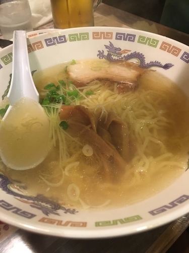 「塩ラーメン 480円」@ラーメン王の写真