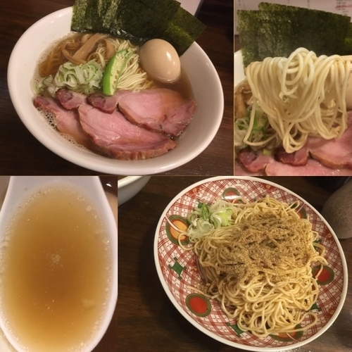 「煮干そば全乗せ +追い玉」@煮干専門 中華そば 平八の写真