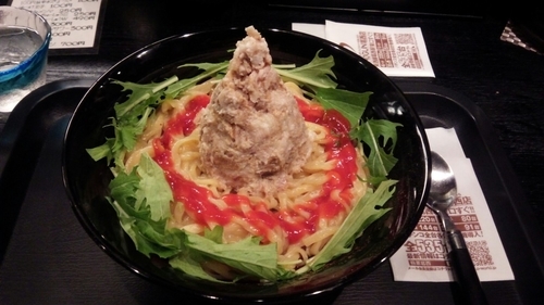 「マハラジャまぜそば」@麺屋永吉 花鳥風月の写真