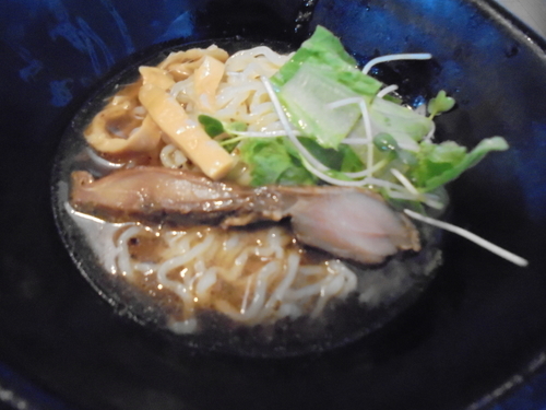 「朝醤そば(冷)　５５０円」@麺場 浜虎 横浜店の写真