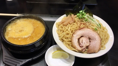 「黄金つけ麺」@ゴル麺 MACHIDAの写真