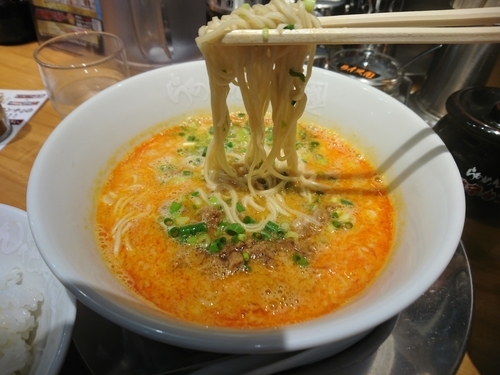 「【限定】鳴龍ブランチ840円＋ライス100円」@らあめん花月嵐 清瀬北口店の写真