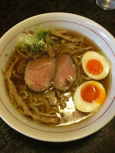 「味玉中華そば」@中華そば 敦の写真