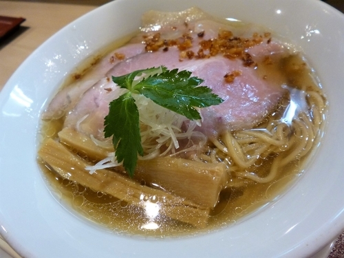 「金色貝そば」@燃えよ麺助の写真