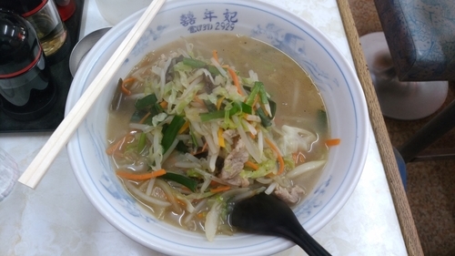 「タンメン」@中華料理 きねんびの写真