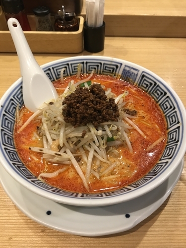 「担々麺 4辛」@希須林 赤坂店の写真