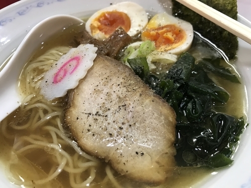 「塩ラーメン」@塩らーめん しお丸 錦糸町店の写真