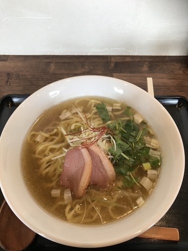 「鴨出汁 白」@麺屋 葵の写真