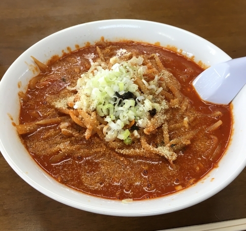 「みそオロチョンラーメン 激辛」@オロチョンラーメン 40Qの写真
