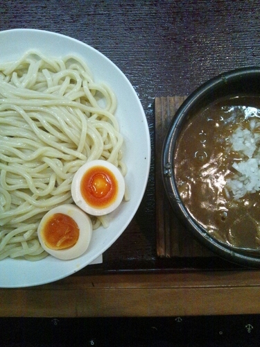 「つけ麺（味玉トッピング）」@つけ麺 いちりんの写真