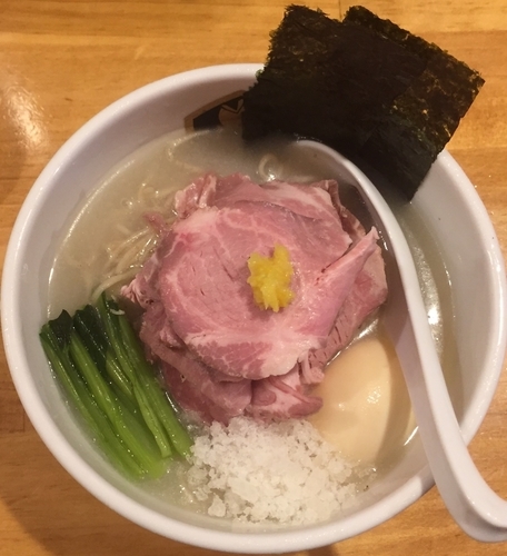 「特製冷やし真鯛らーめん1050円」@真鯛らーめん 麺魚の写真
