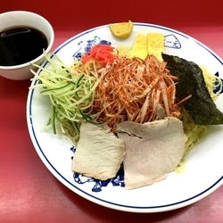 冷やしねぎ辛そば