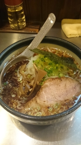 「醤油ラーメン　650円」@柳麺 はな火屋の写真