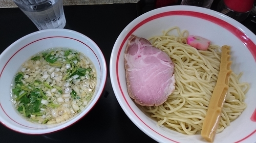 「いりこ細つけめん ￥800」@自家製麺SHINの写真