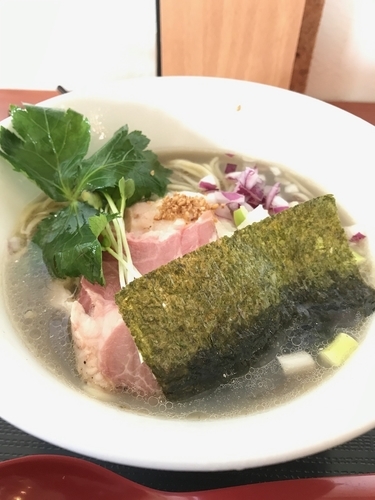 「冷やし煮干しラーメン」@SAMURAI桃太郎の写真