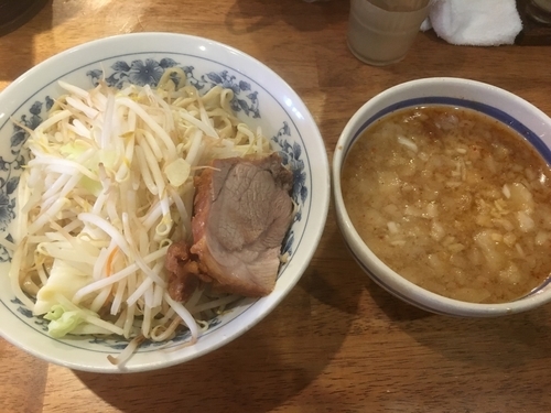 「豚つけ麺小豚700円（限定）」@飯田橋大勝軒の写真