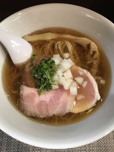 「煮干蕎麦、肉飯」@神保町黒須の写真