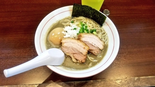 「濃厚煮干し蕎麦」@零一弐三の写真