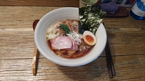 「特製醤油らぁめん990」@Homemade Ramen 麦苗の写真