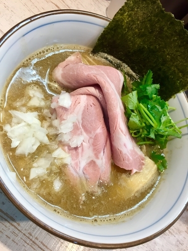 「【気まぐれ限定】煮干白湯 ￥850」@中華そば 四つ葉の写真