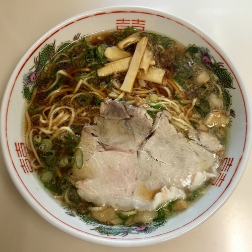 「中華そば (600円)」@朱華園の写真