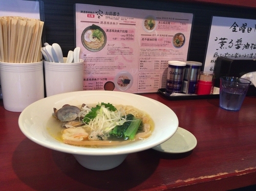 「あら塩拉麺 790円」@拉麺 空の写真