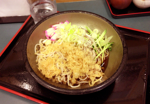 「冷したぬき(310円)」@小諸そば 江戸橋店の写真