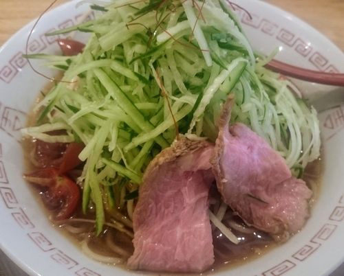 「冷やし中華（限定）」@麺や 七彩 八丁堀店の写真