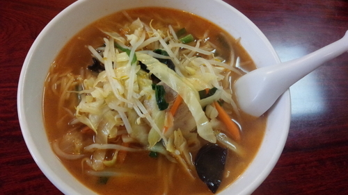 「激辛たんめんレベル1」@西応寺生駒軒の写真