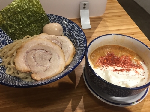 「特製海老泡つけ麺」@麺 TOKITA 半蔵門店の写真